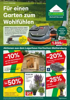 Vorschau der Angebote: Lagerhaus Lagerhaus Wochen Angebote gültig ab 03.08.2026