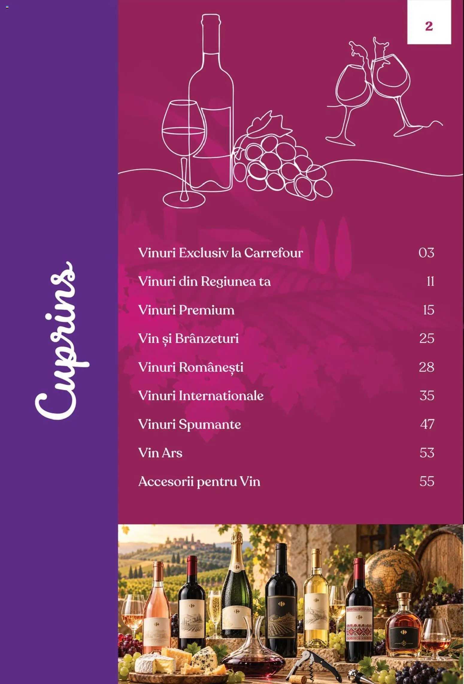 Previzualizarea de cataloage: Carrefour Carrefour Catalog Vinuri valabil de la 07.10.2026 - Vin, Premium