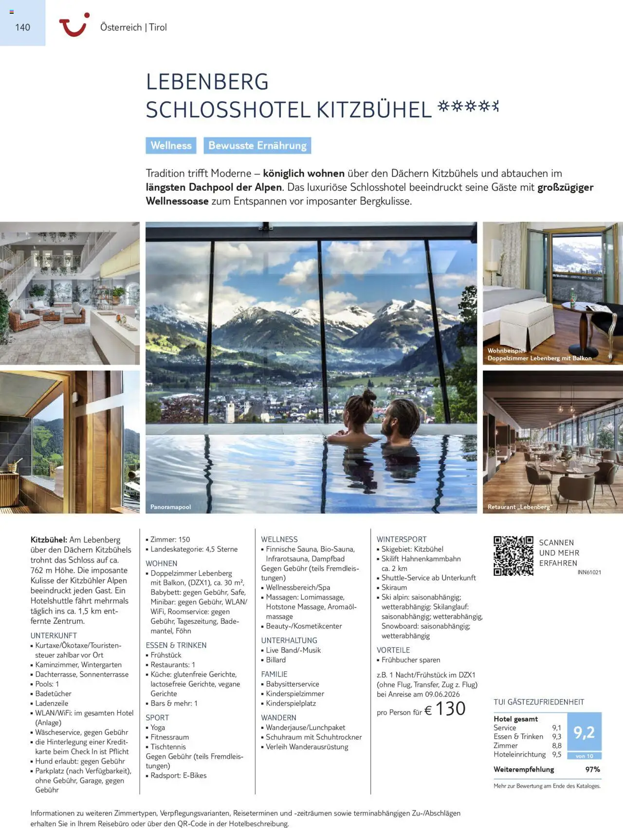 Vorschau von dem Prospekt des Geschäftes TUI, gültig ab dem 01.11.2025 - Küche, Gerichte, Ski, Babybett, Föhn, Snowboard