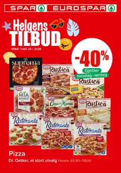 Forhåndsvis Spar Helgens Tilbud fra butikk Spar gyldig fra 11/06/2026