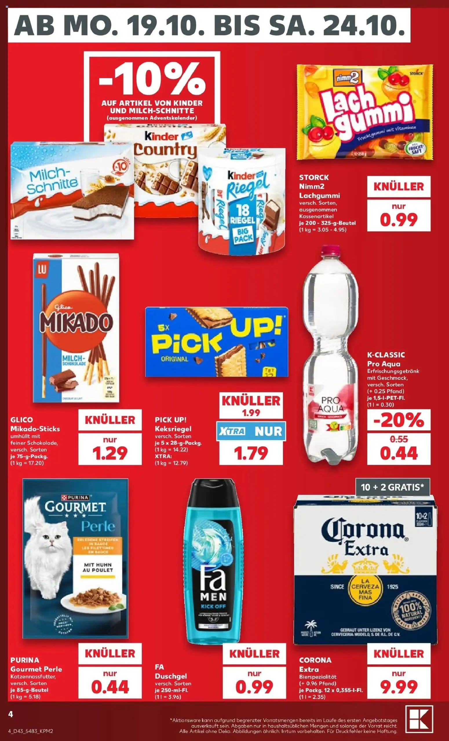 Vorschau von dem Prospekt des Geschäftes Kaufland, gültig ab dem 19.10.2026