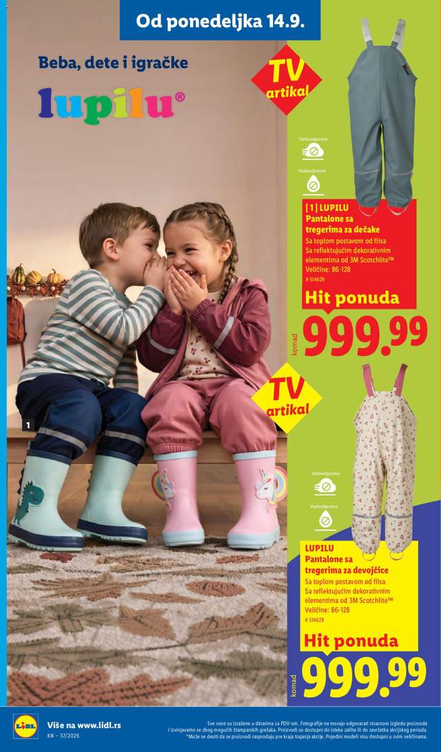 Novi Lidl katalog od 10.09.