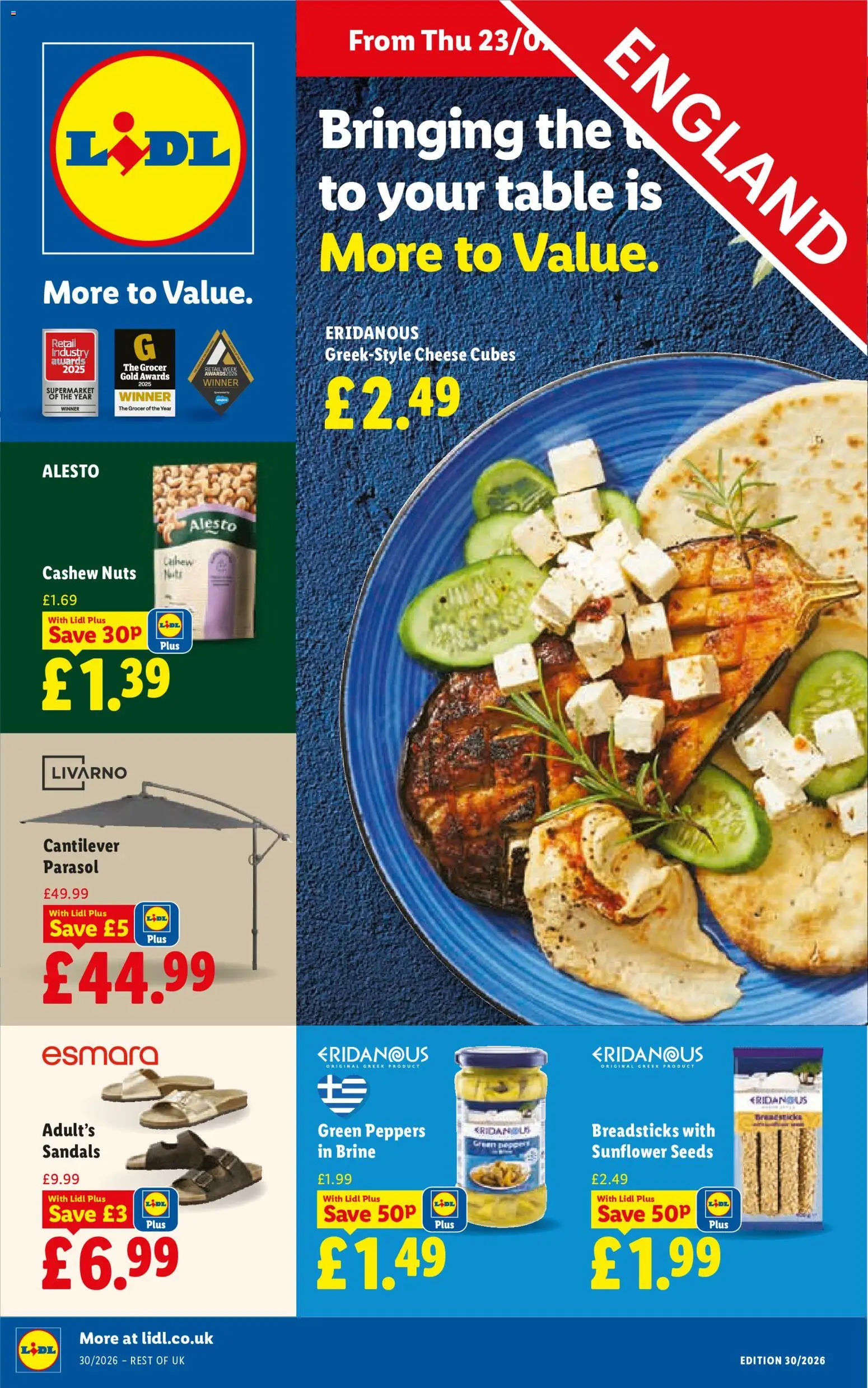 Preview of Lidl Weekly offers Lidl valid from 23/07/2026