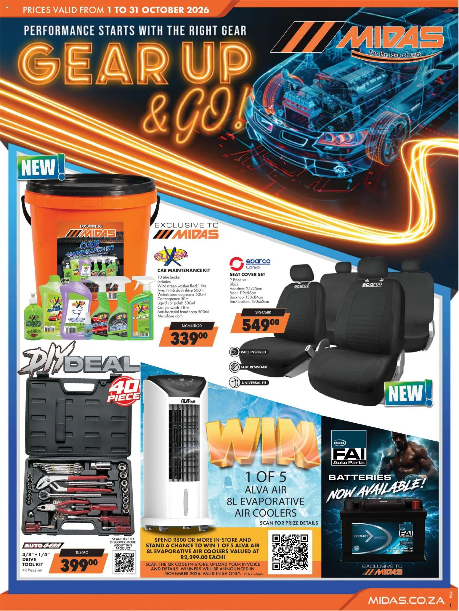 Preview of Midas flyer valid from 01/10/2026