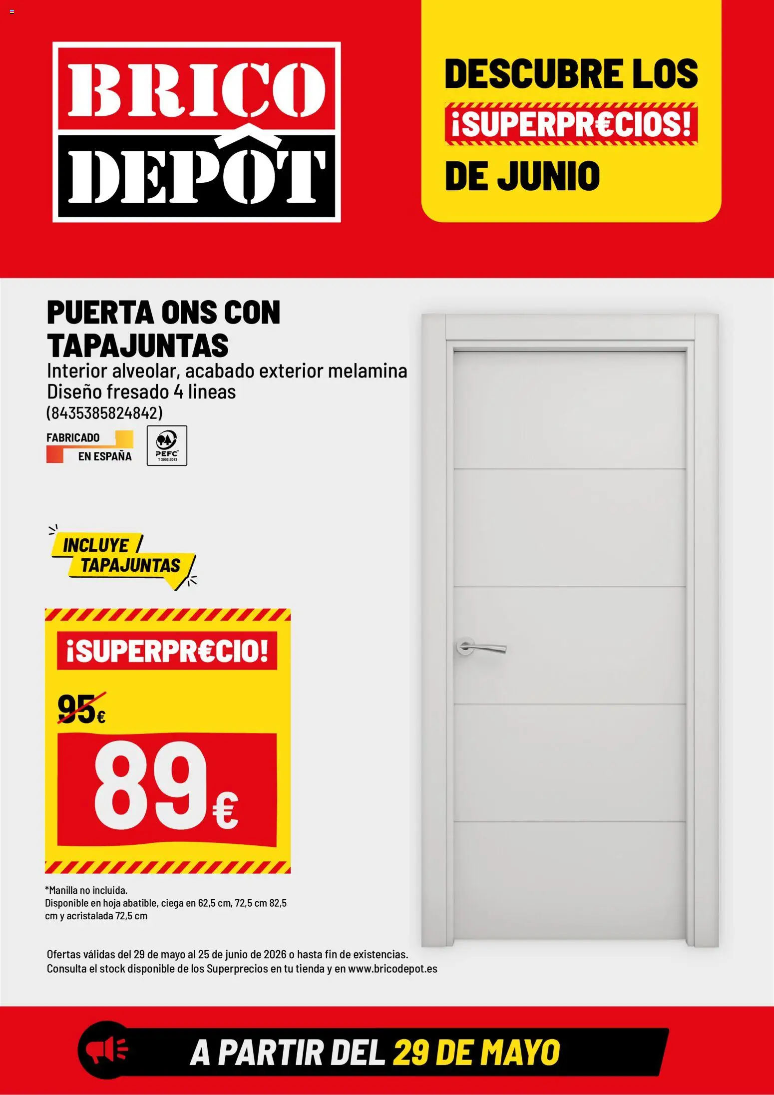 Vista previa del folleto de la tienda Brico Depôt válido desde el 29/05/2026 
