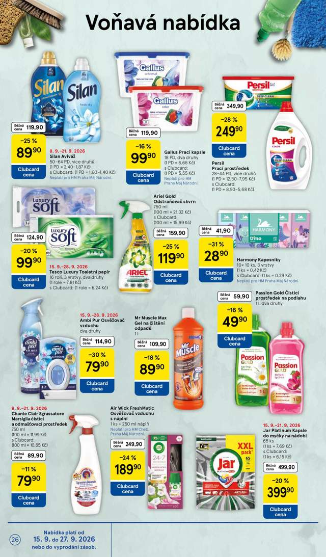 Nový Tesco leták od 16.09.