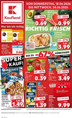 Vorschau von dem Prospekt des Geschäftes Kaufland, gültig ab dem 18.06.2026