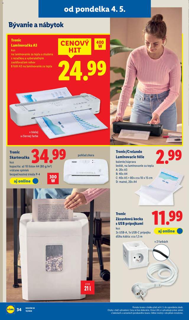Nový Lidl leták od 04.05.