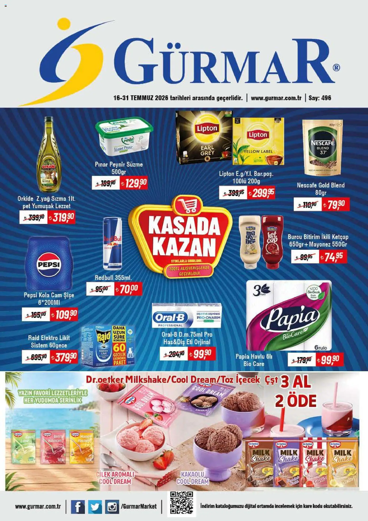 Gürmar Gürmar Katalog 16.07.2026 - Broşürünün önizlemesi