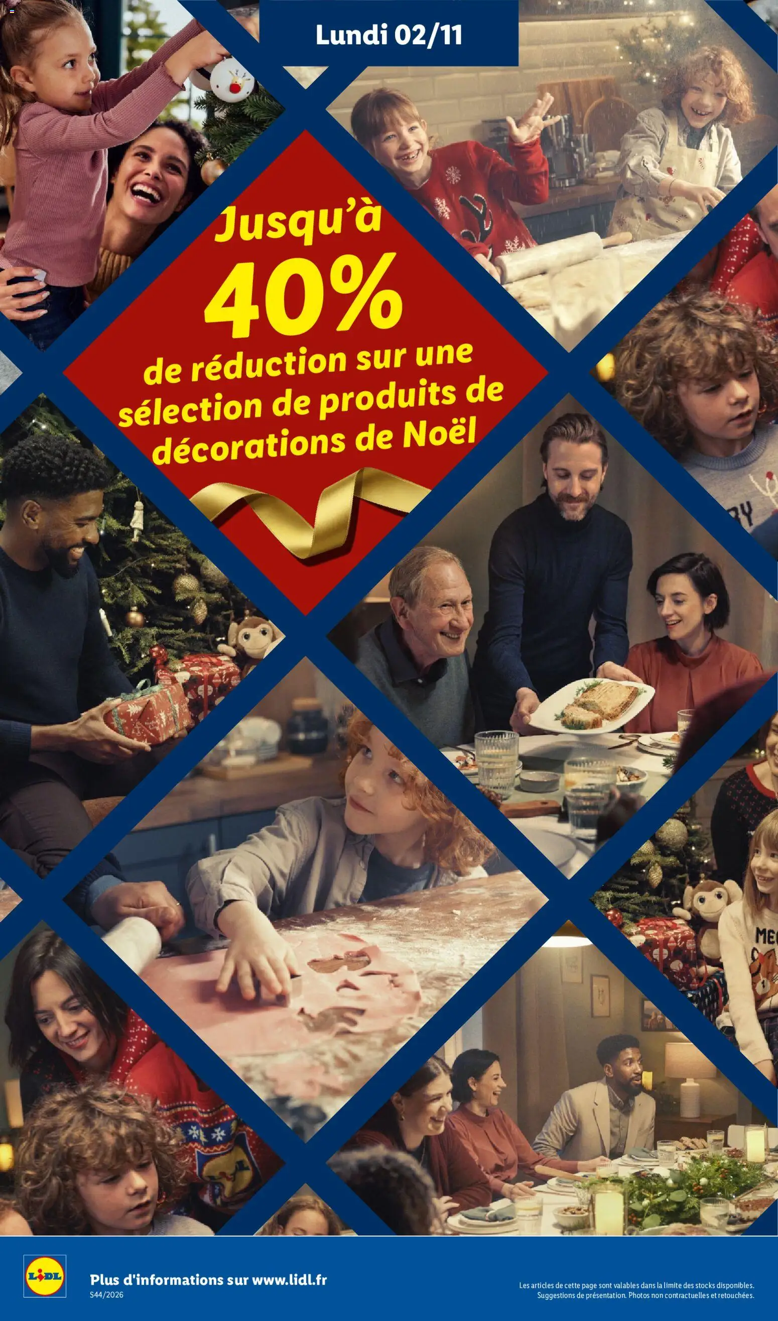 Prévisualisation de LIDL catalogue du magasin LIDL formulaire valide 29/10/2026 - Décorations de Noël
