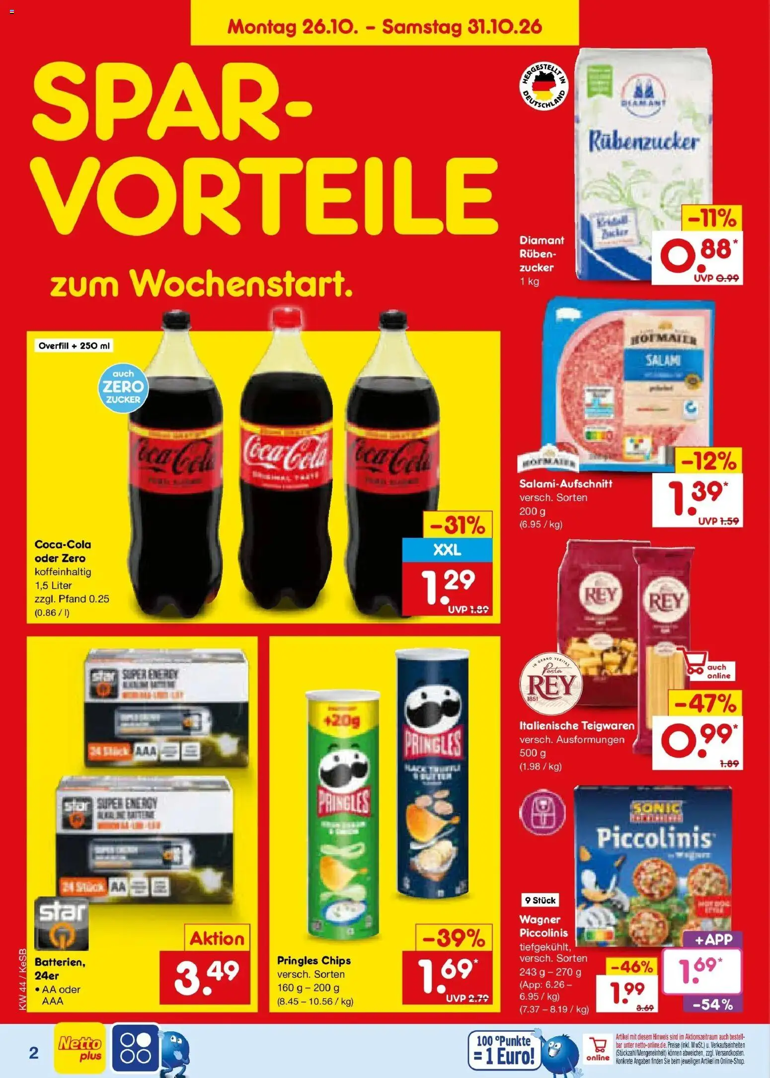 Vorschau von dem Prospekt des Geschäftes Netto Marken-Discount, gültig ab dem 26.10.2026