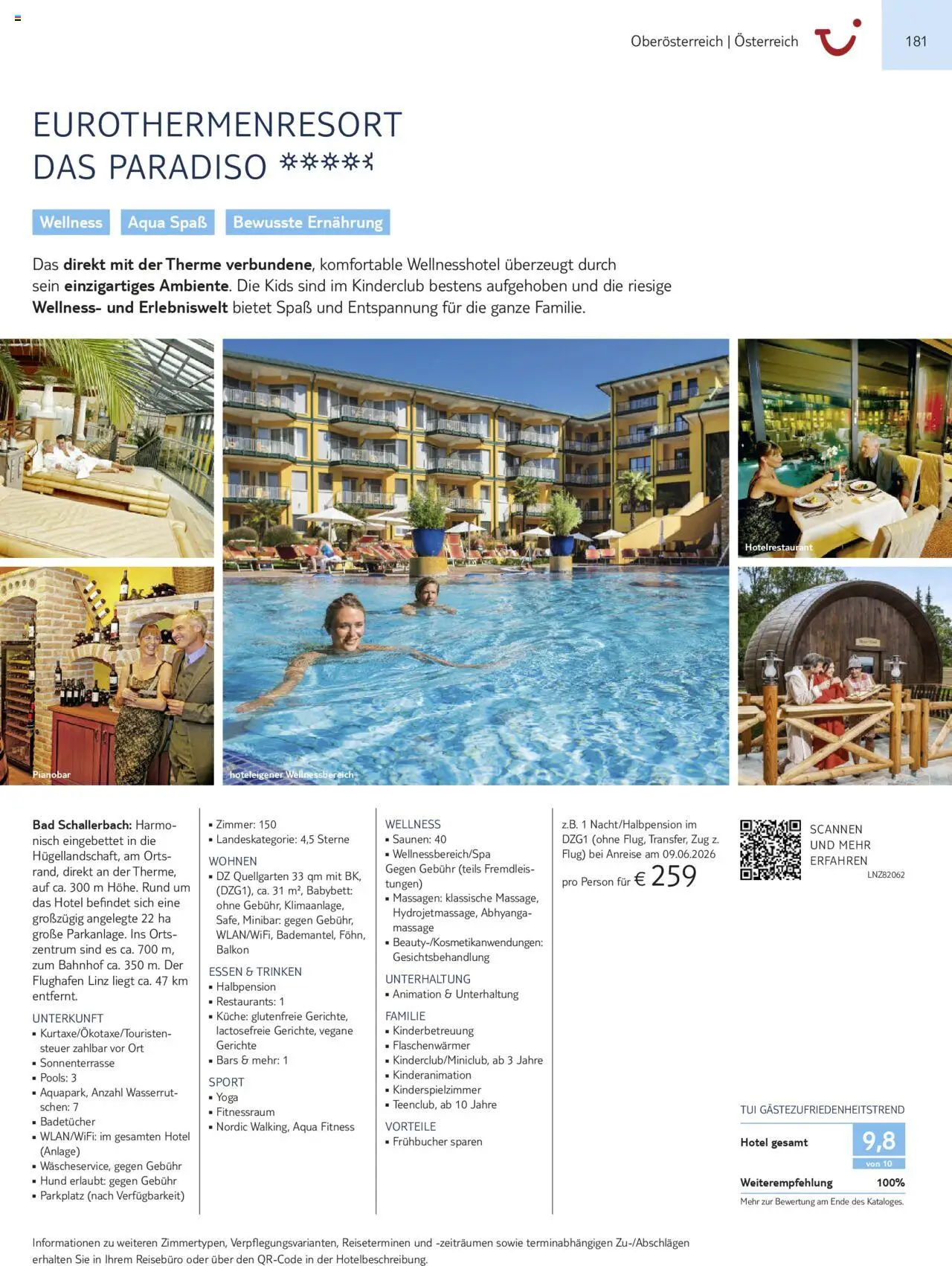 Vorschau von dem Prospekt des Geschäftes TUI, gültig ab dem 01.11.2025 - Küche, Gerichte, Bad, Babybett