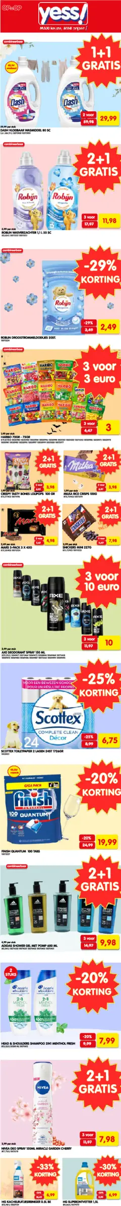 Voorbeeld van yess! Folder van winkel yess! geldig vanaf 13/10/2026