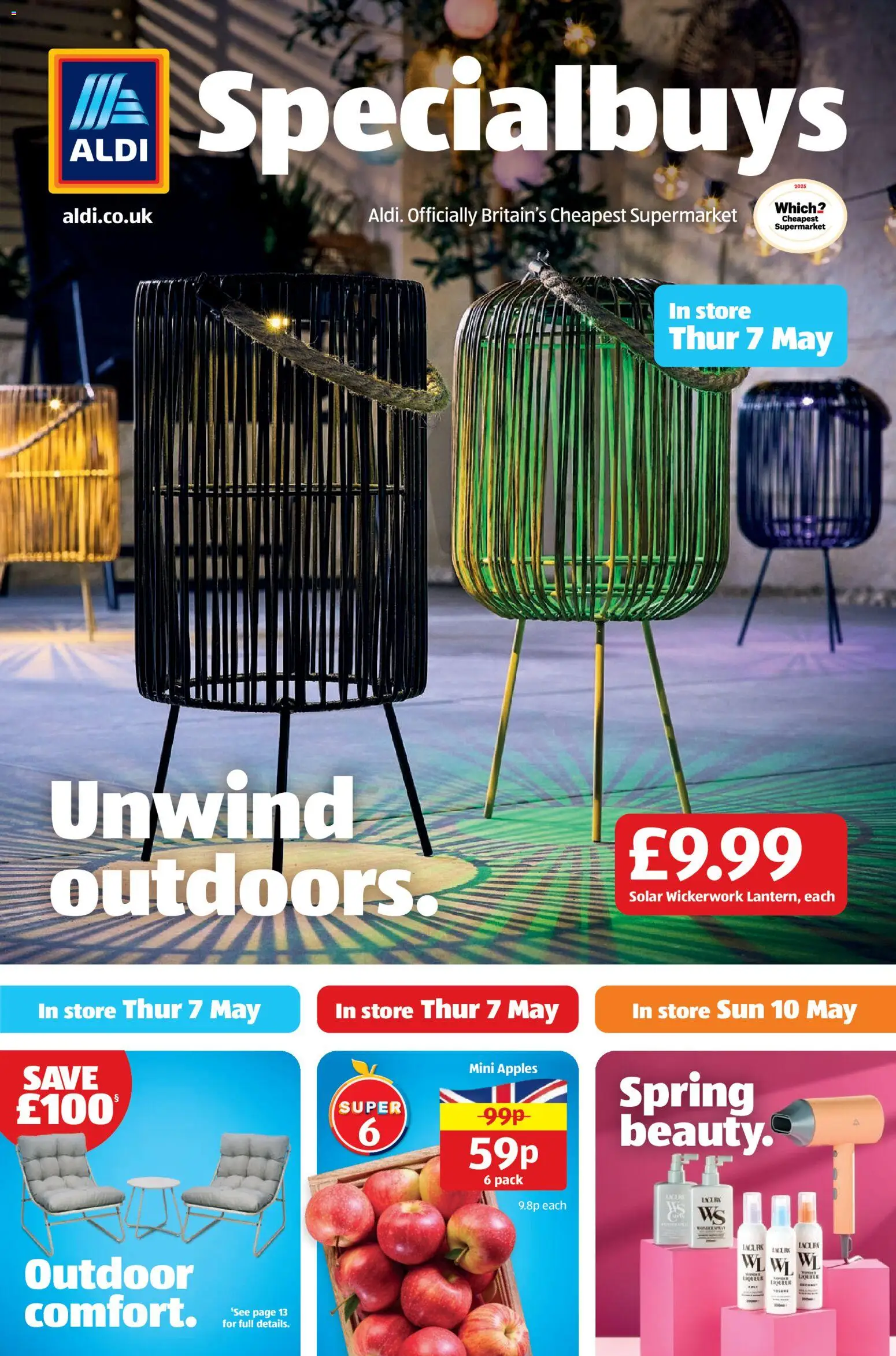 Preview of Aldi Aldi - Weekly offers UK Specialbuys valid from 07/05/2026 - Apples