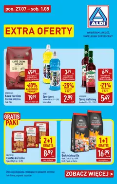 Pogląd gazetki "Aldi gazetka - Extra oferta" ze sklepu Aldi ważnej od 27.07.2026