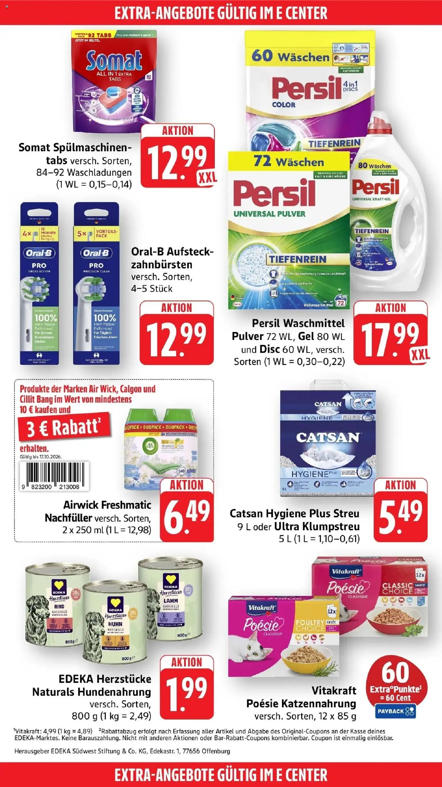 Vorschau von dem Prospekt des Geschäftes Edeka, gültig ab dem 12.10.2026