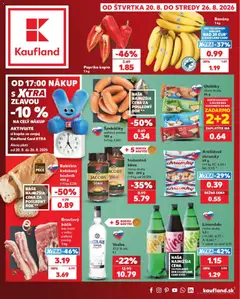 Náhľad Kaufland letáku platného od 20.08.2026