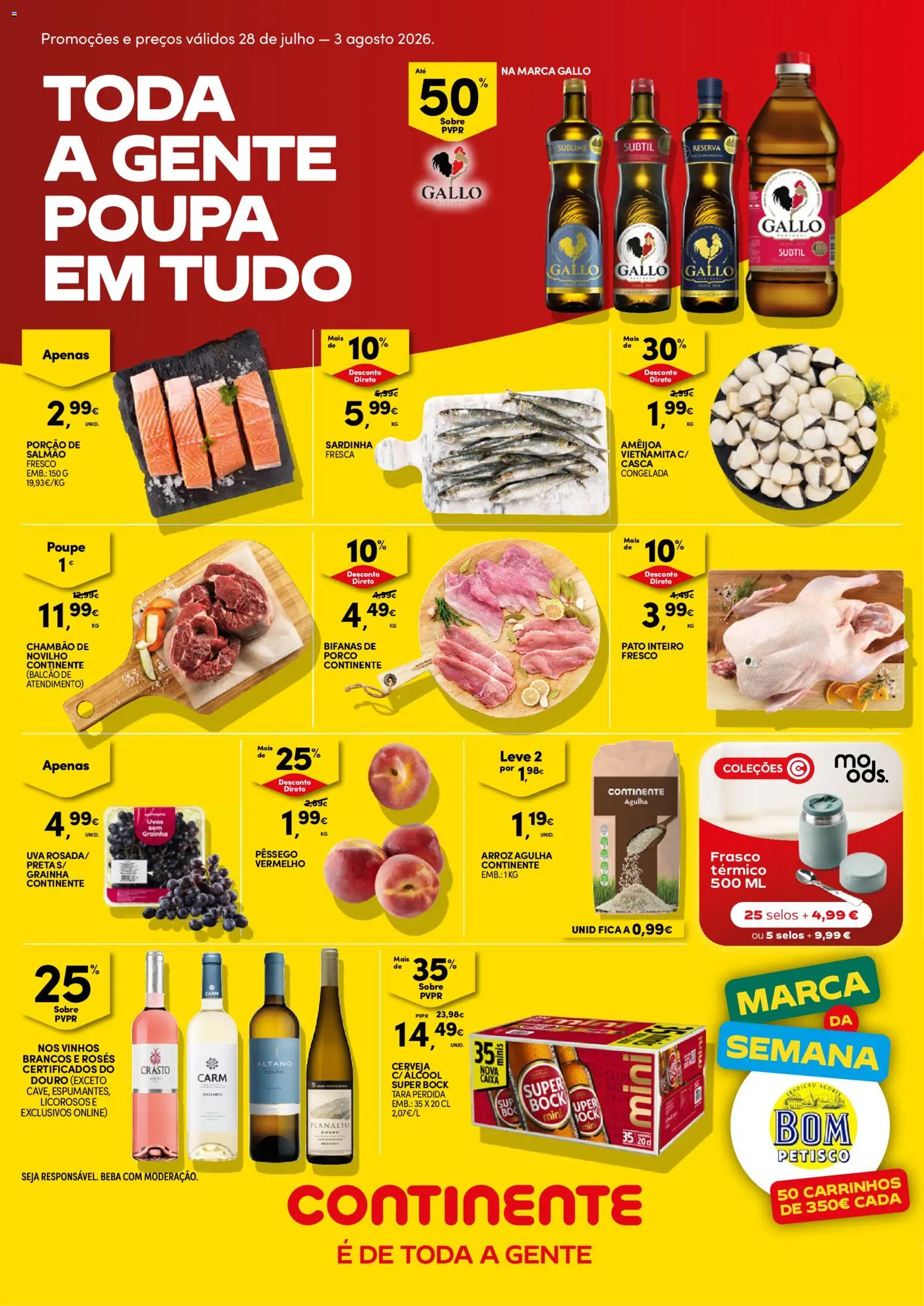 Pré-visualização do folheto da loja Continente válida a partir de 28/07/2026
