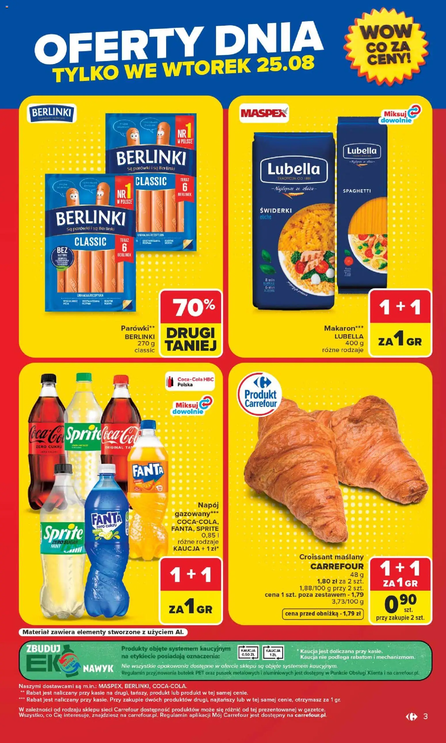 Pogląd gazetki "Carrefour gazetka - Warszawa" ze sklepu Carrefour ważnej od 24.08.2026