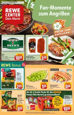 Vorschau von dem Prospekt des Geschäftes Rewe, gültig ab dem 08.06.2026