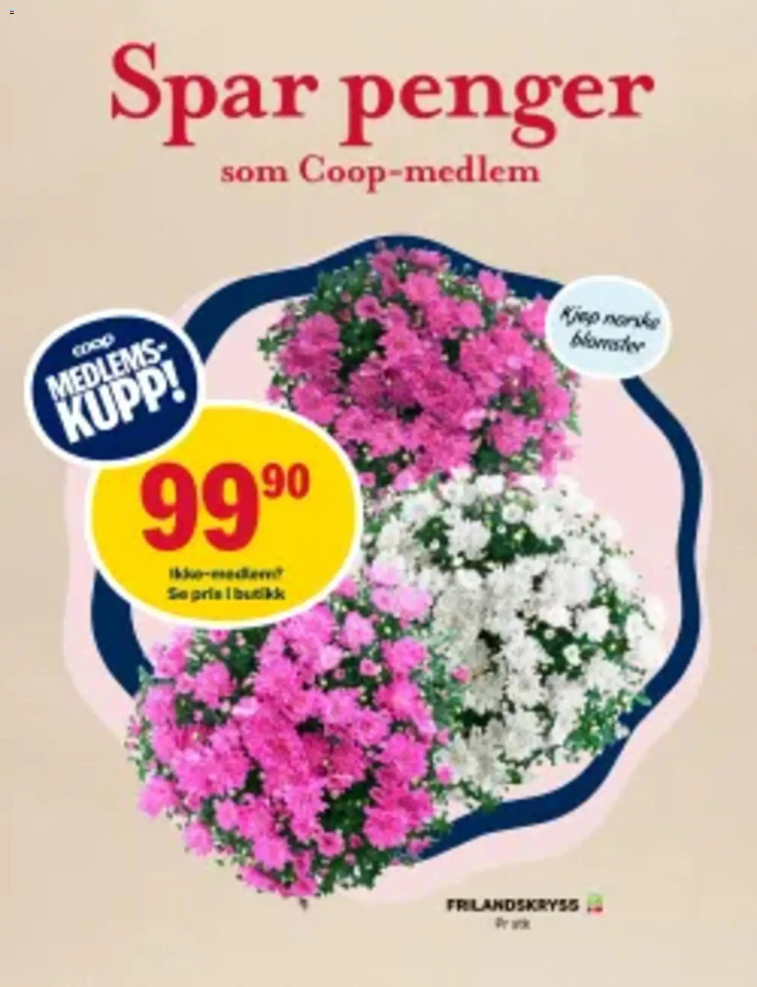Forhåndsvis Coop Marked Spar penger fra butikk Coop Marked gyldig fra 30/07/2026