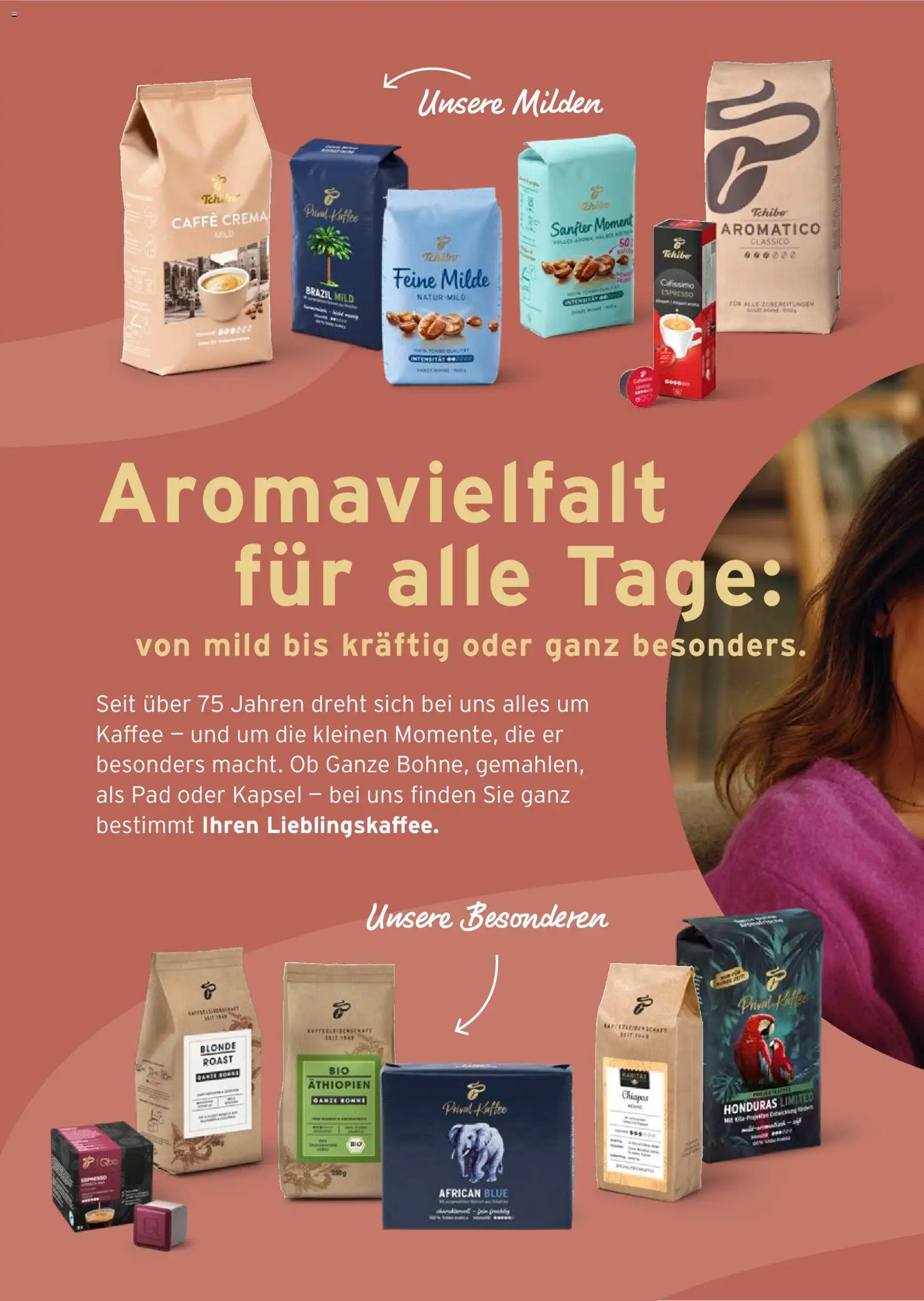 Vorschau von dem Prospekt des Geschäftes Tchibo, gültig ab dem 04.11.2026 - Kaffee