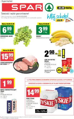 Pogląd gazetki "Spar gazetka" ze sklepu Spar ważnej od 26.08.2026