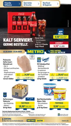 Vorschau von dem Prospekt des Geschäftes Metro, gültig ab dem 12.10.2026