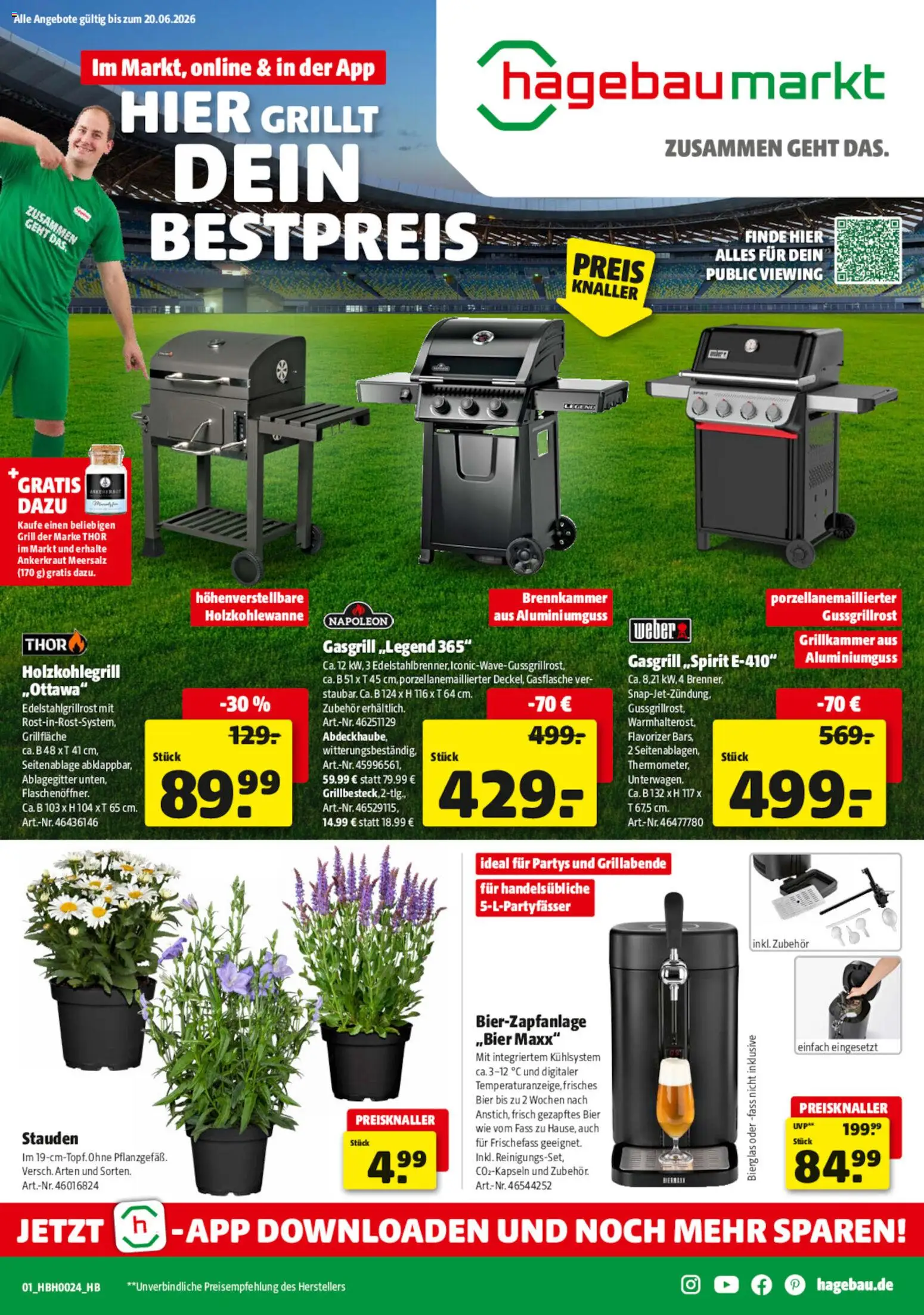 Vorschau von dem Prospekt des Geschäftes Hagebau, gültig ab dem 06.06.2026