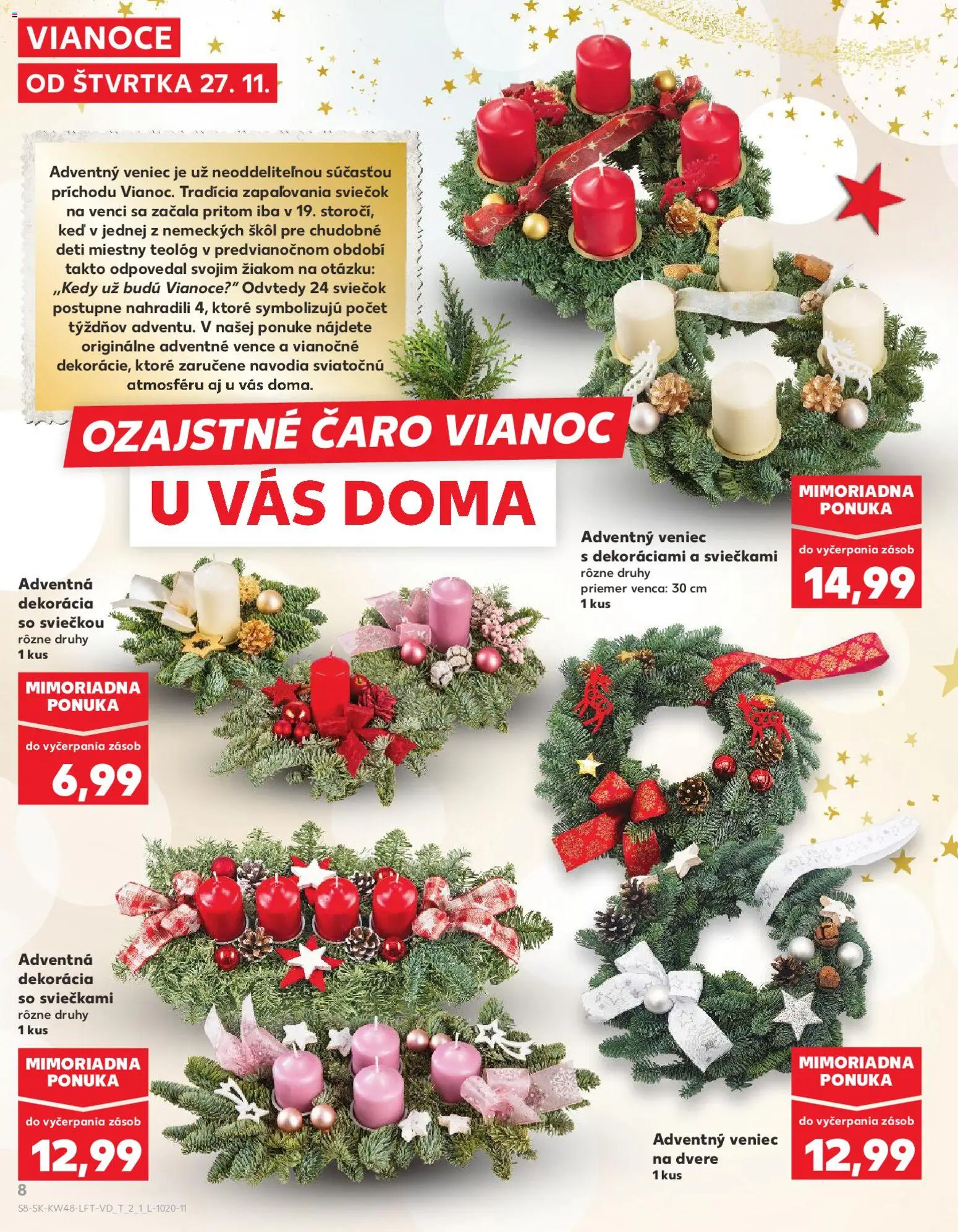 Náhľad Kaufland letáku platného od 27.11.2025 - Dvere, Caro