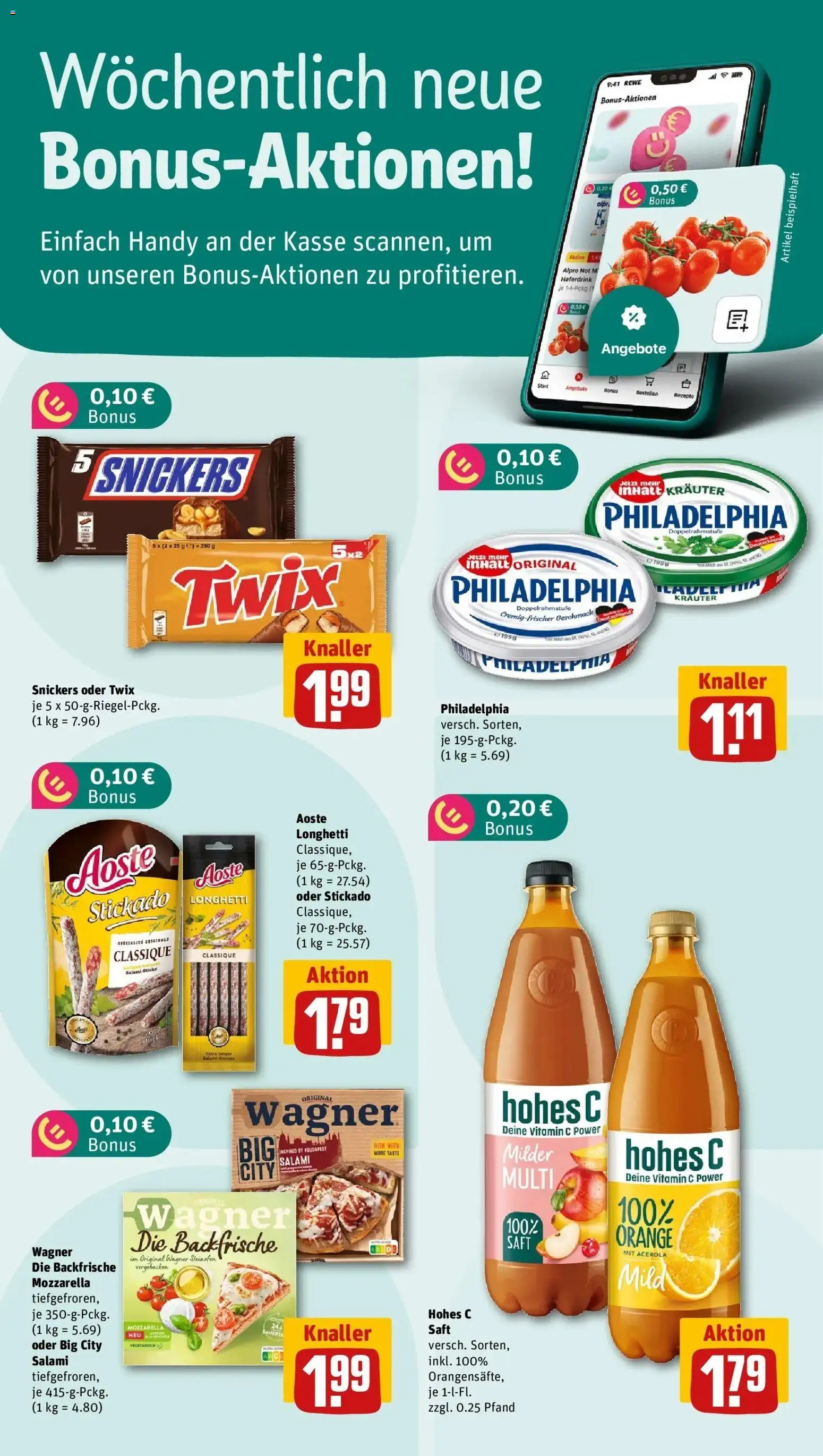 Vorschau von dem Prospekt des Geschäftes Rewe, gültig ab dem 19.10.2026
