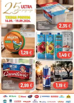 Pregled letka Ultra Gros Katalog trgovine Ultra Gros vrijedi od 16.09.2026