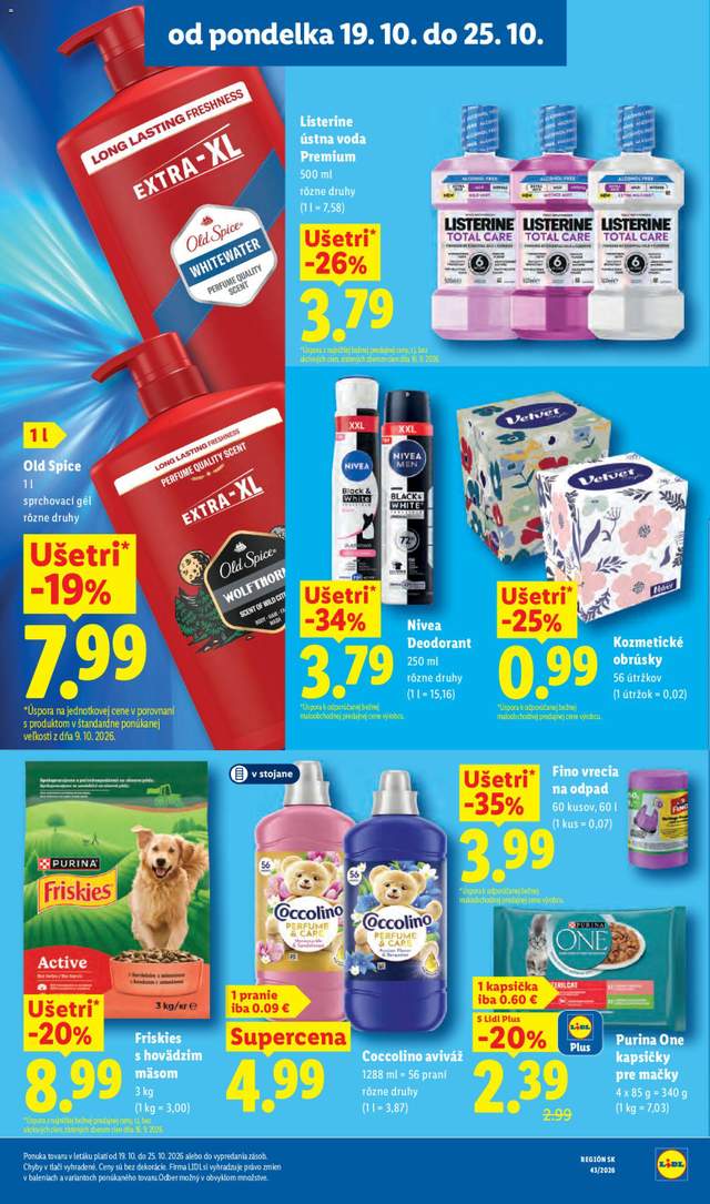 Nový Lidl leták od 19.10.
