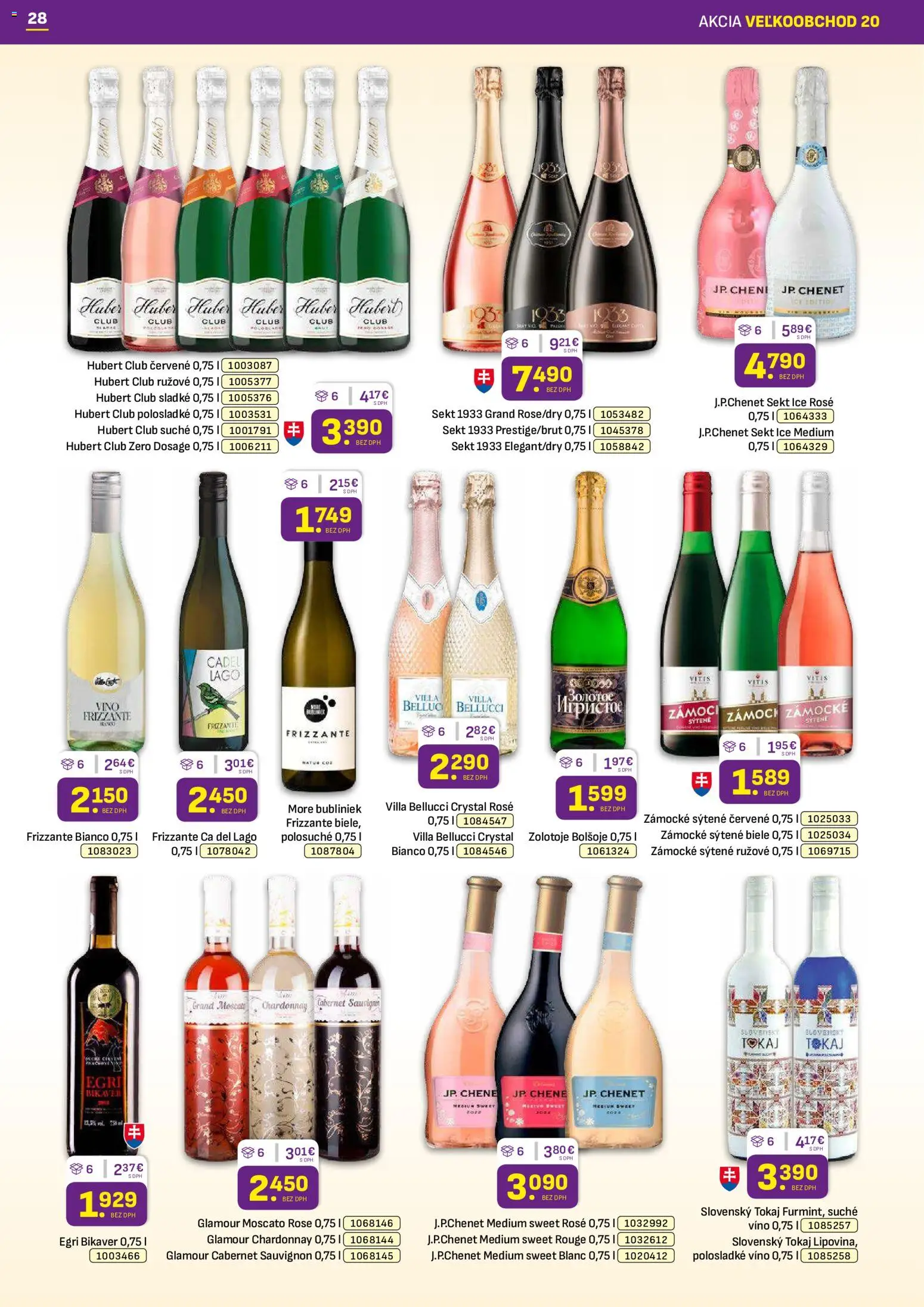 Náhľad Libex letáku platného od 05.10.2026 - Víno, Sekt