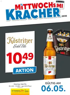 Vorschau von dem Prospekt des Geschäftes Getränkeland, gültig ab dem 06.05.2026