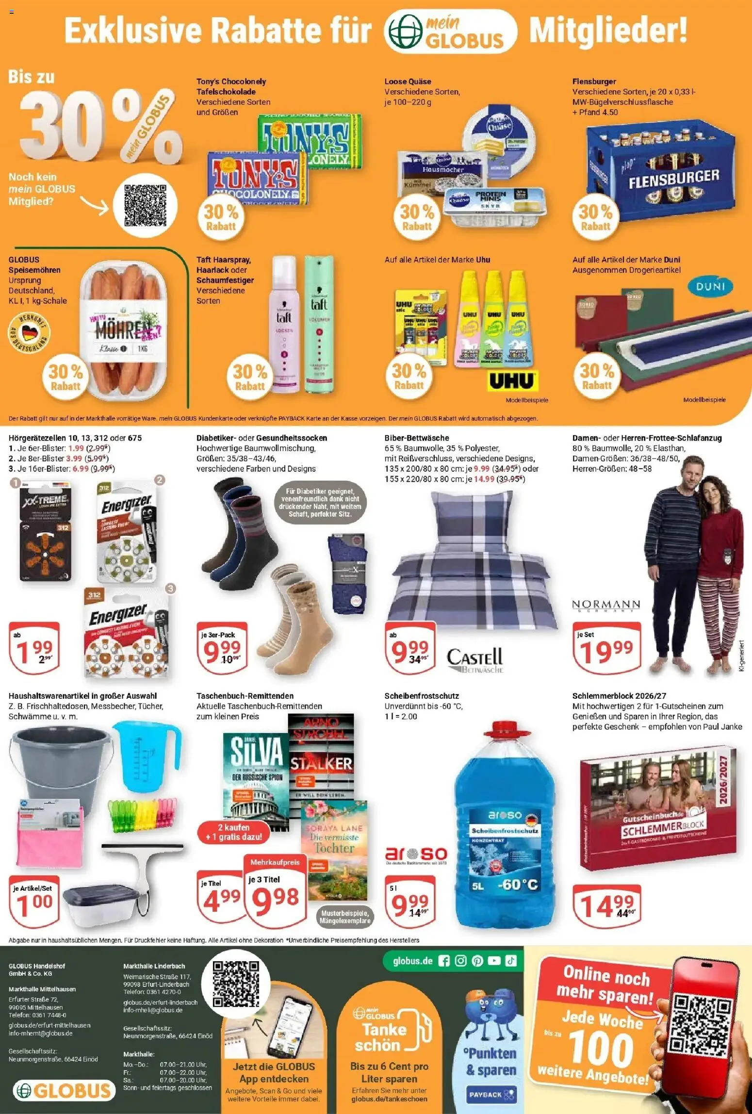 Vorschau von dem Prospekt des Geschäftes Globus, gültig ab dem 26.10.2026