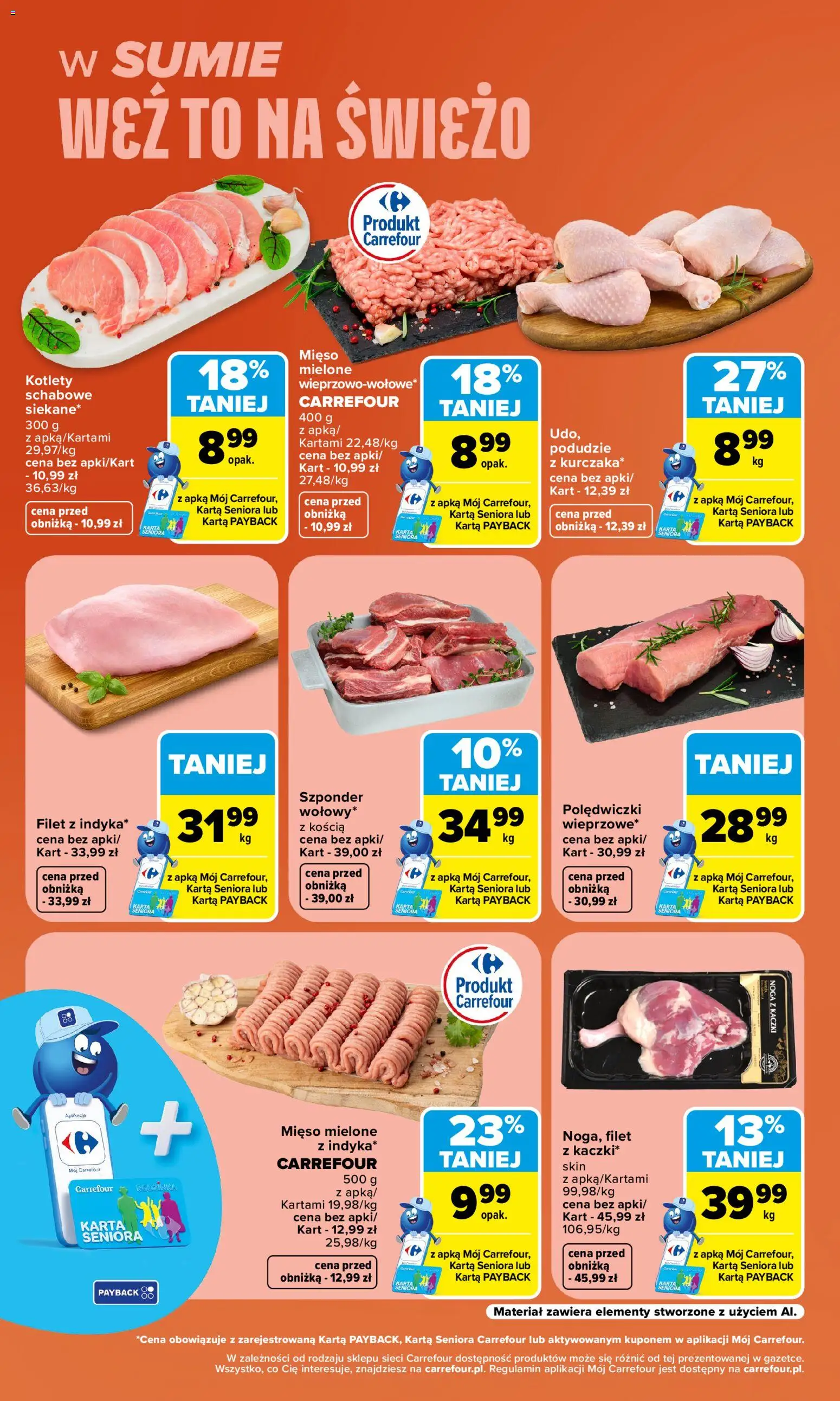 Pogląd gazetki "Carrefour gazetka - Weź to na świeżo" ze sklepu Carrefour ważnej od 31.08.2026