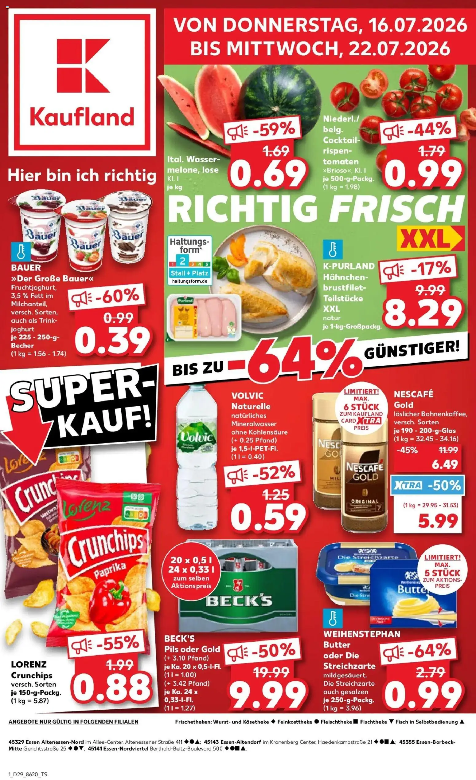 Vorschau von dem Prospekt des Geschäftes Kaufland, gültig ab dem 16.07.2026