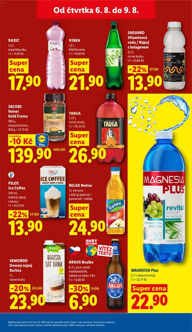 Nový Lidl leták od 06.08.