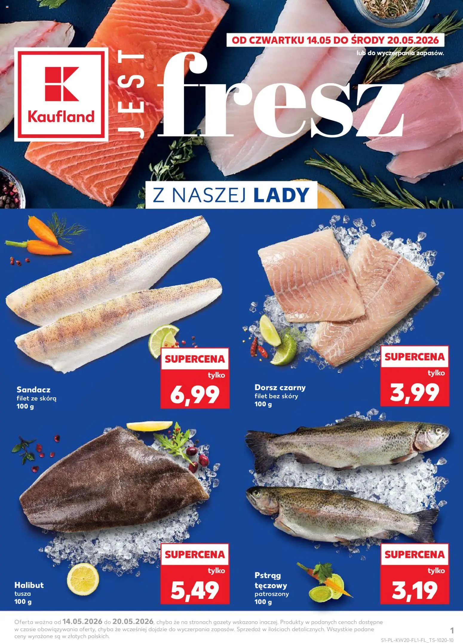 Náhled nabídky: Kaufland Polsko Kaufland Polsko leták - Jest fresz platný od 14.05.2026