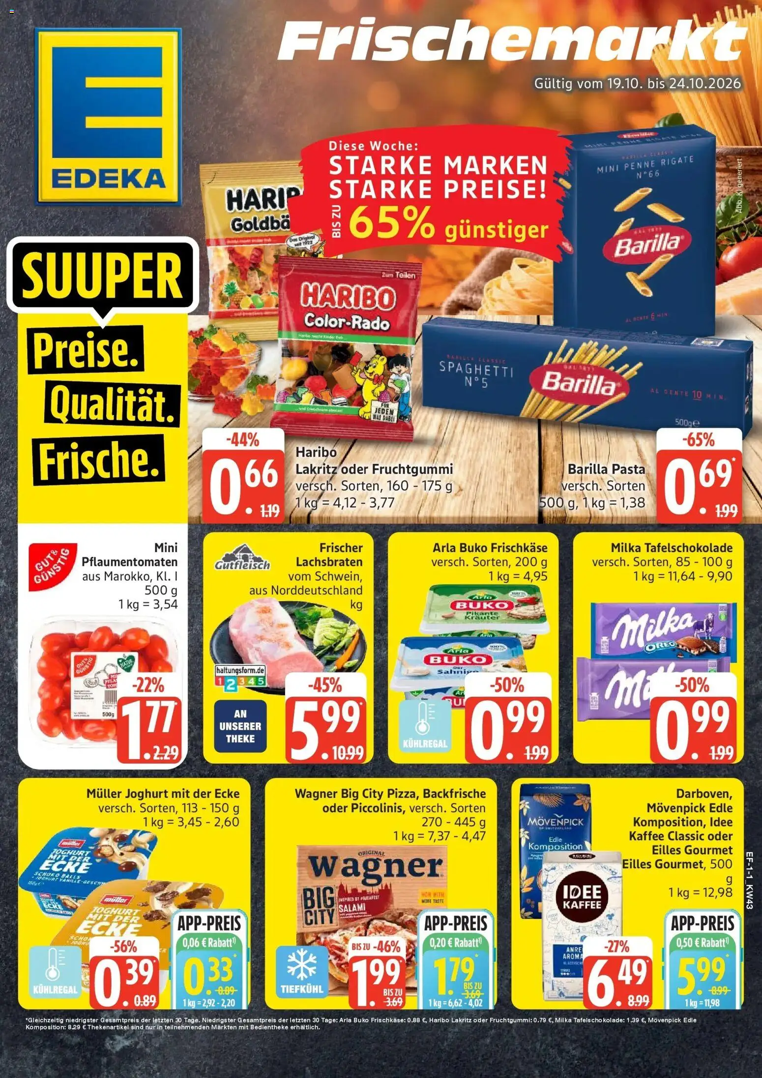 Vorschau von dem Prospekt des Geschäftes Edeka, gültig ab dem 19.10.2026