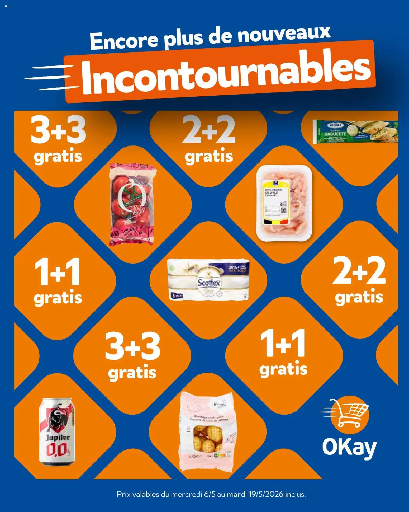 Voorbeeld van OKay Publicité van winkel OKay geldig vanaf 06/05/2026