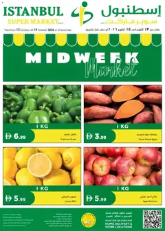 Preview of the catalogue Istanbul Supermarket Midweek Market of store Istanbul Supermarket valid from 13 Oct, 2026