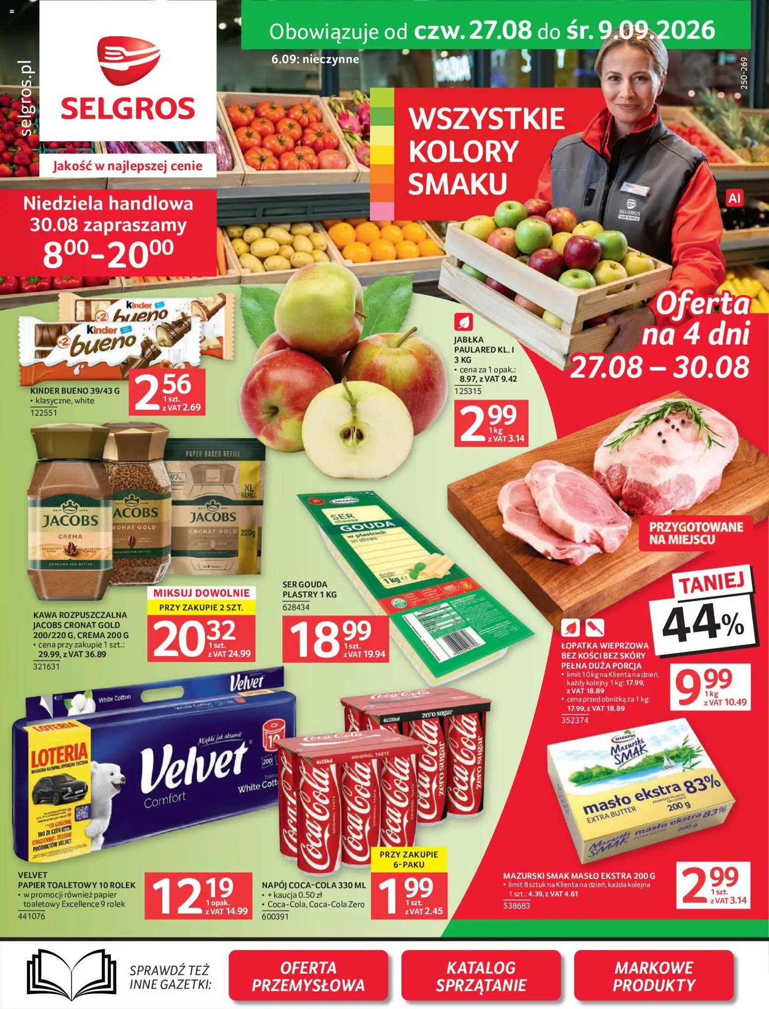 Pogląd gazetki "Selgros cash&carry gazetka" ze sklepu Selgros cash&carry ważnej od 27.08.2026