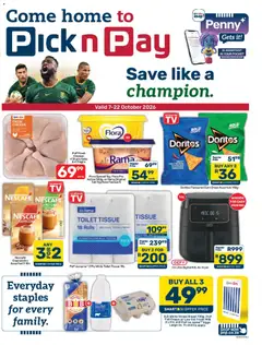 Preview of Pick n Pay flyer valid from 07/10/2026