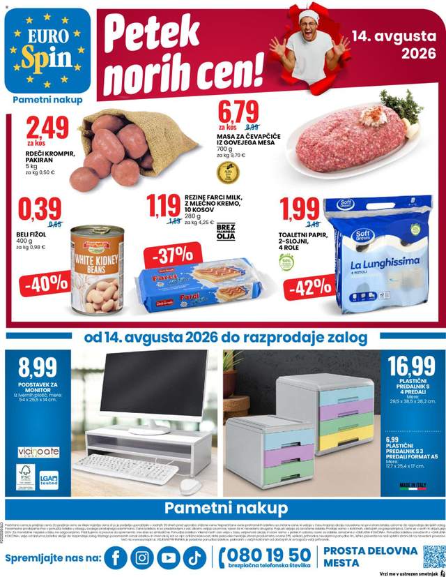 Novi Eurospin katalog od 13.08.
