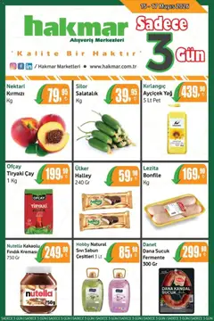 Hakmar Hakmar - Katalog Sadece 3 Gün 15.05.2026 - Broşürünün önizlemesi