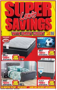 Preview of Lewis Stores flyer valid from 06/07/2026