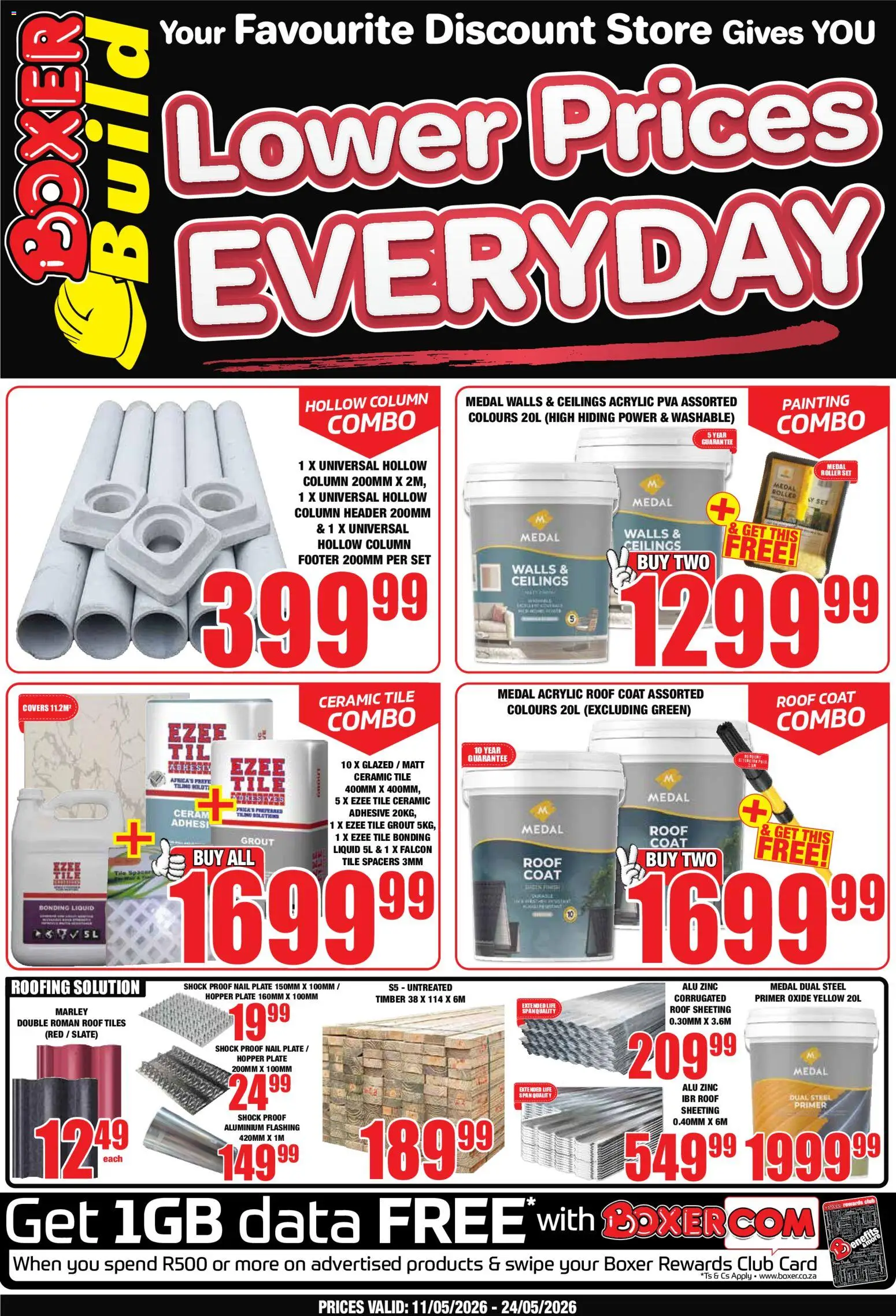 Preview of Boxer flyer valid from 11/05/2026