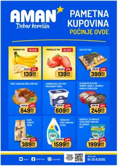 Pregled Aman kataloga - važi od 19.06.2026